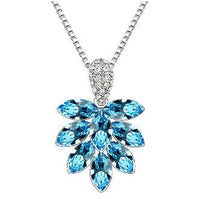 Silver Color Women Clavicle Pendant Necklace - sparklingselections