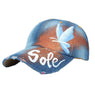 Unisex Butterfly Denim Rhinestone Baseball Cap