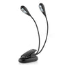 Adjustable Goosenecks Clip on LED Lamp For Book Reading
