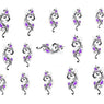 Nail Decoration Transfer Slide Decal Sticker Nail Art
