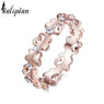 Iutopian Brand Elegant Butterfly Ring For Women With Austrian Crystal Stellux Top Quality #RG95125
