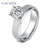 Titanium Sequin Stainless Steel Rings For Women