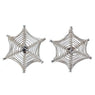 New Sterling Silver Web Women's Earrings For Parties