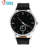Classic Quartz Electronic Analog Leather Strip Wrist Watch