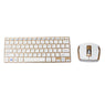 New Arrival Metal Portable Mini Wireless Keyboard Mouse Combo