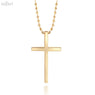 Trendy Stainless Steel Jesus Cross Pendant Necklace