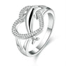 Silver Plated Fashion Wedding Ring for Women