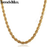 Stainless Steel Rope Chain Necklace for Women