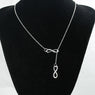 Style Infinite-Love Antique Silver Pendant Necklace