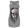 New Fashion Sleeveless Skull Skeleton Printed dress