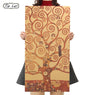 The Tree of Life Classic Kraft Paper Art Print Painting Poster