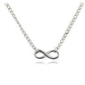 Fashion Infinity Lucky number 8 word alloy Necklace Pendants For Women