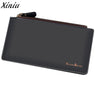 New Men Leather Card Cash Receipt Wallet