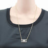 Women's Jewelry Gold OMG Pendant 22" Necklace