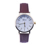 Leather Elegant Ladies Wristwatch