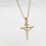 Ascending Men Jesus Cross Necklace