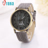 Wood Grain Fashion Quartz Leather Watch