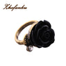 New Fashion Retro Rose shape Imitation Ring (Adjustable)