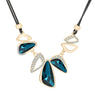 Maxi Choker Charms Collar Gem Crystal Pendants Necklaces