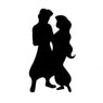 Princess Jasmine Adult Humor Styling Vinyl Decal