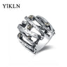 Fashion Crystal Environmental Micro-Inserted Ring