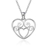 Silver Plated Pendant Necklaces For Women