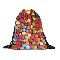 New 3D Colorful Stone Printing Fashion Unisex Backpack - sparklingselections
