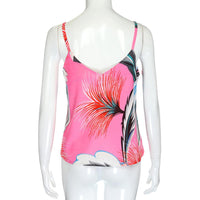 New Beach style Women Printed Sleeveless top - sparklingselections