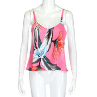 New Beach style Women Printed Sleeveless top - sparklingselections