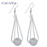 Lovely Pattern Ball Dangle Long Earrings For Women
