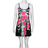 New Women Flowers Printing Summer Sleeveless dress