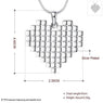 Fashion Popular Chain Heart Pendant Necklace