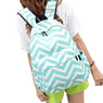 New Fashion Casual Women Double-Shoulder Canvas Backpack