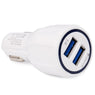 New 5.1A Dual USB 2-Port Car Charger Adapter For Android