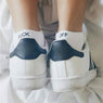 new Fashion Cotton Solid Letters Short Ankle Socks