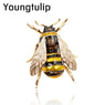 New Enamel Bee Brooches Unisex Insect Brooch Pin