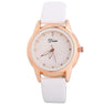 new fashion Rhinestone Leather Quartz Wrist Watch For Women