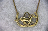 Fashion Charm Horse Pendant Necklace