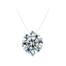 New fashion Invisible Transparent Fishing Line Simple Pendant Necklace