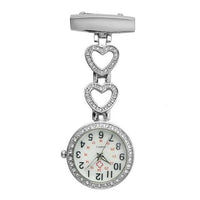 New Fashion Stylish Pocket Clip-on Heart Pendant Watches - sparklingselections
