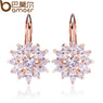 Luxury Stud Earrings with Zircon Stone for Women