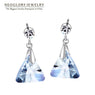 Crystal Charm Dangle Drop Women Earrings
