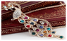 Peacock Long Colorful Crystal Necklaces & Pendants For Women
