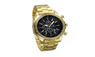 Men Full gold Stainless Steel Quartz Watch