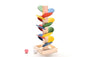 Colorful Building Blocks Tree Marble Ball Run Track Baby Game