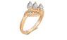 Horse Eye Zircon Crystal Engagement Rings