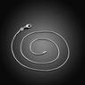 Women's New Beautiful Snake Link Chain Silver Plated Snake Chain Necklace Jewelry