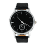 New Classic Electronic Analog Leather Strip Wrist Watch leather wrist watch for men
