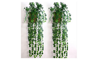 Plastic Artificial 2.5m Leaf Garland Plants For Home Decoration