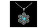 Simple Vintage Antique Silver I Heart Basketball Pendant Necklace